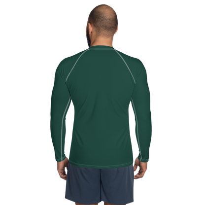 Detroit 'Old English D' Rash Guard | Men's - Laconic Green