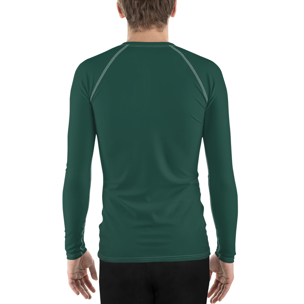 Detroit 'Old English D' Rash Guard | Men's - Laconic Green