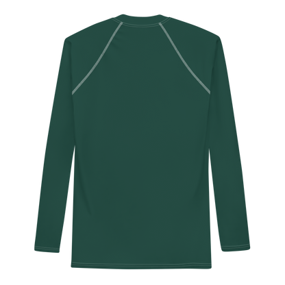 Detroit 'Old English D' Rash Guard | Men's - Laconic Green