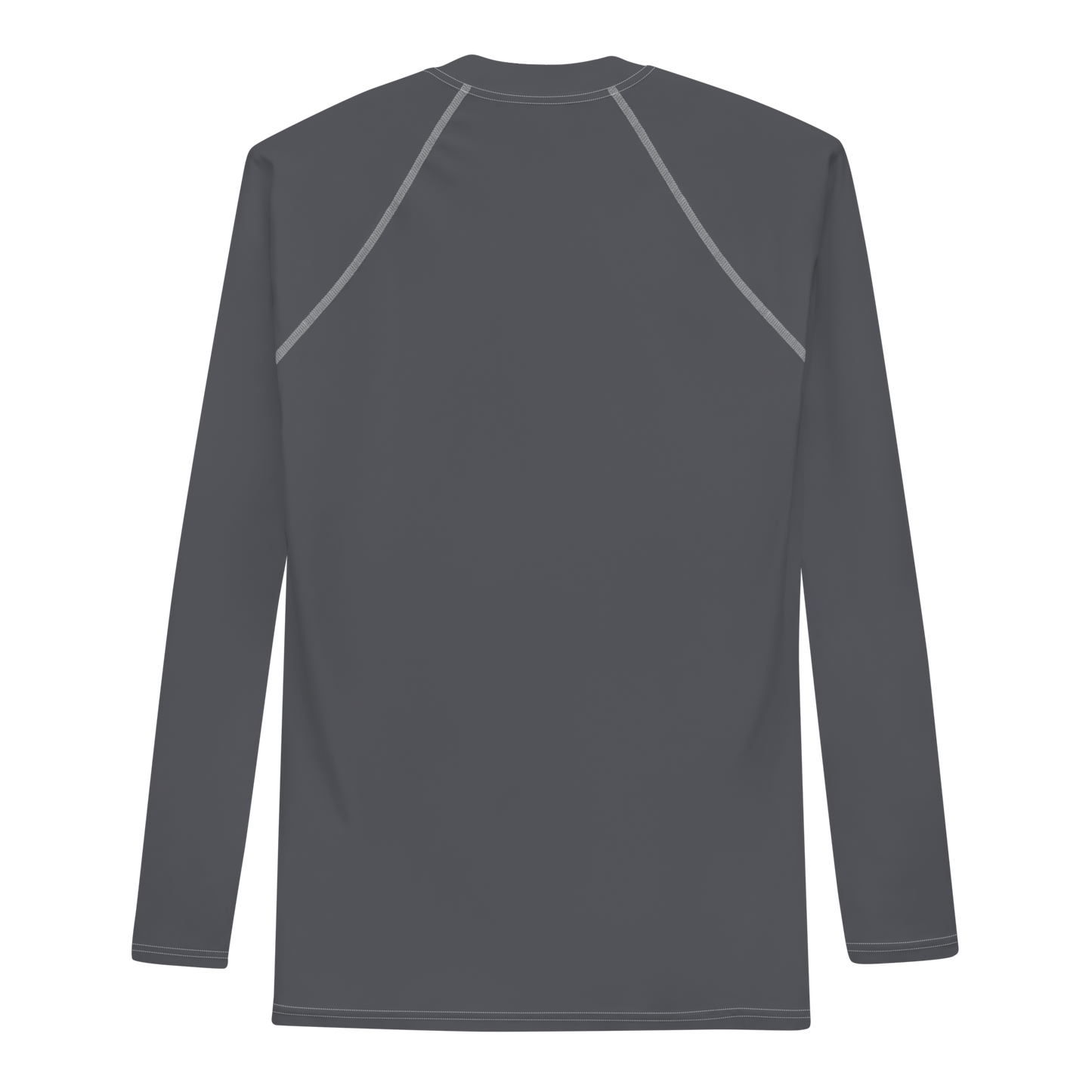 Detroit 'Old English D' Rash Guard | Men's - Iron Ore Grey