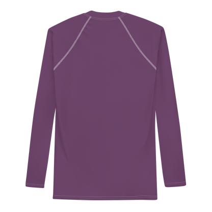 Detroit 'Old English D' Rash Guard | Men's - Plum