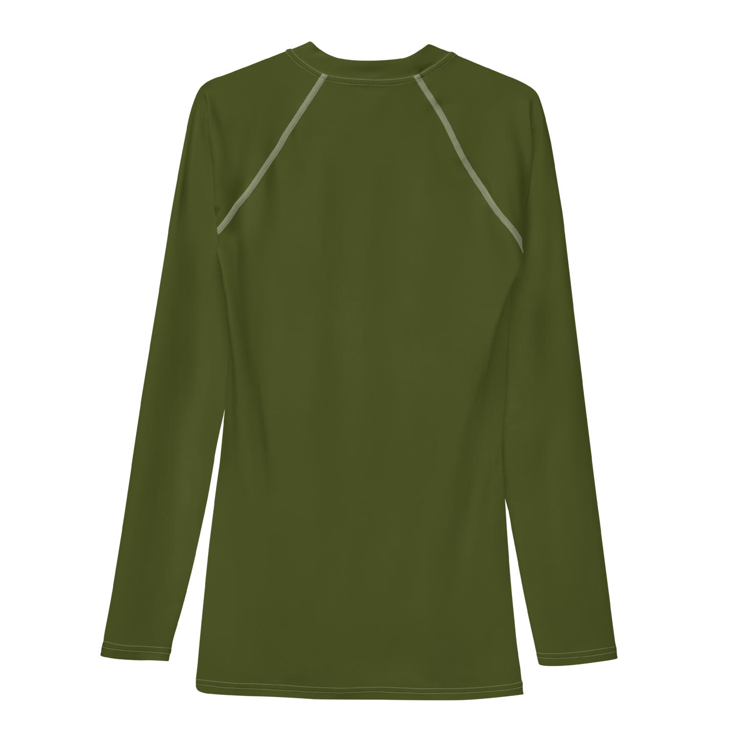 Detroit 'Old English D' Rash Guard | Men's - Army Green