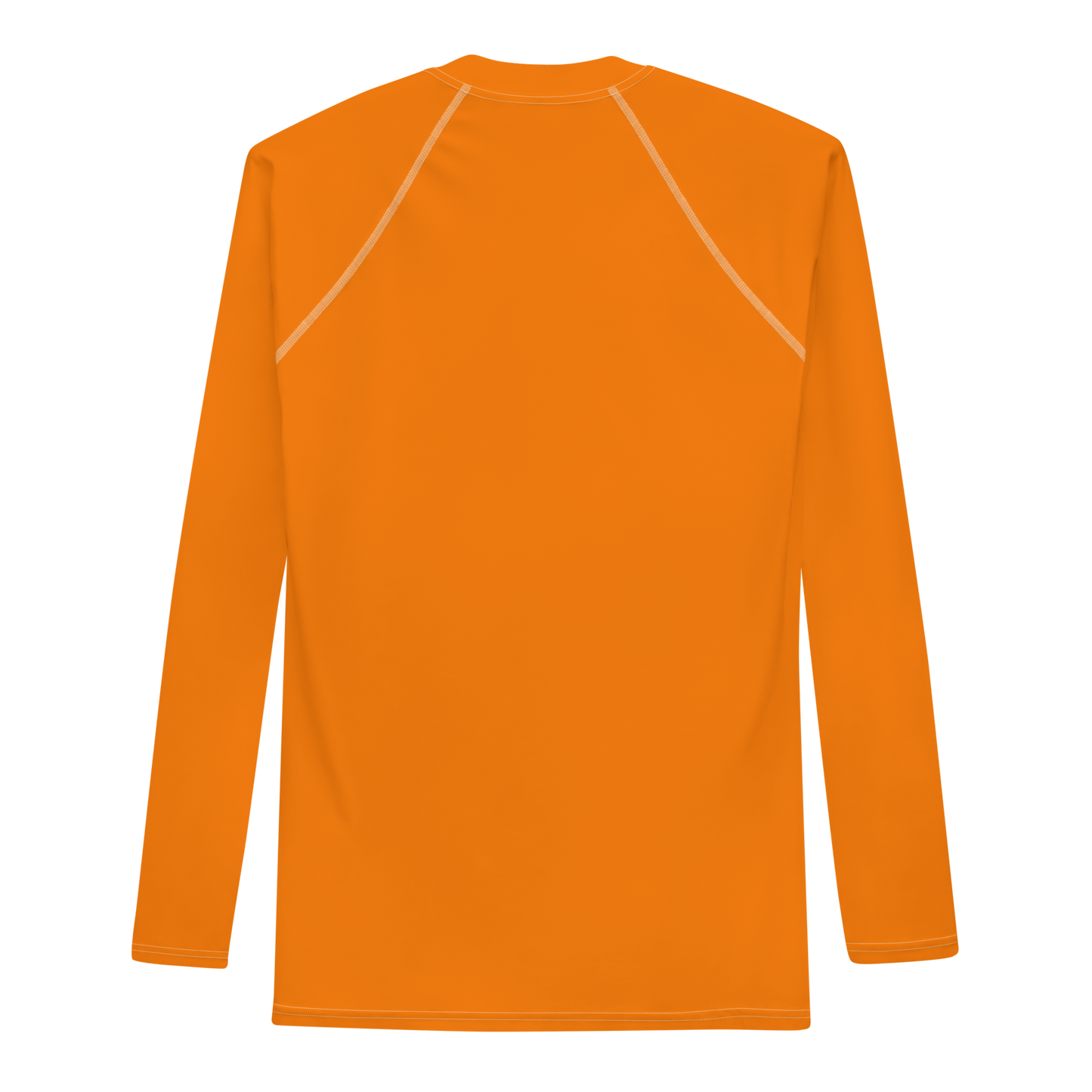 Detroit 'Old English D' Rash Guard | Men's - Safety Orange