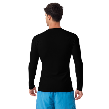 Detroit 'Old English D' Rash Guard | Men's - Black