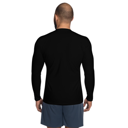 Detroit 'Old English D' Rash Guard | Men's - Black