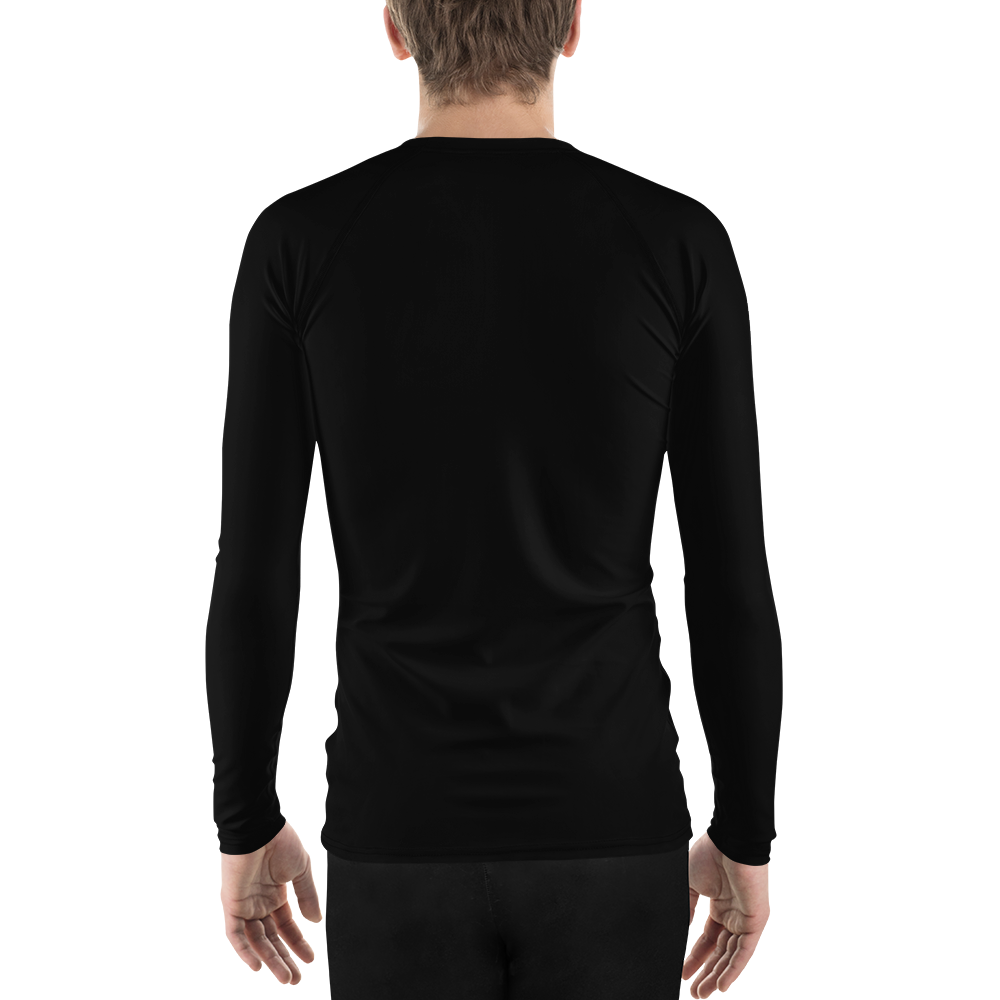 Detroit 'Old English D' Rash Guard | Men's - Black