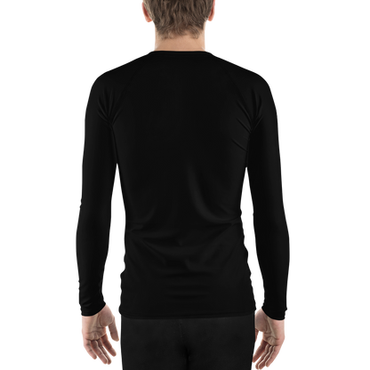 Detroit 'Old English D' Rash Guard | Men's - Black