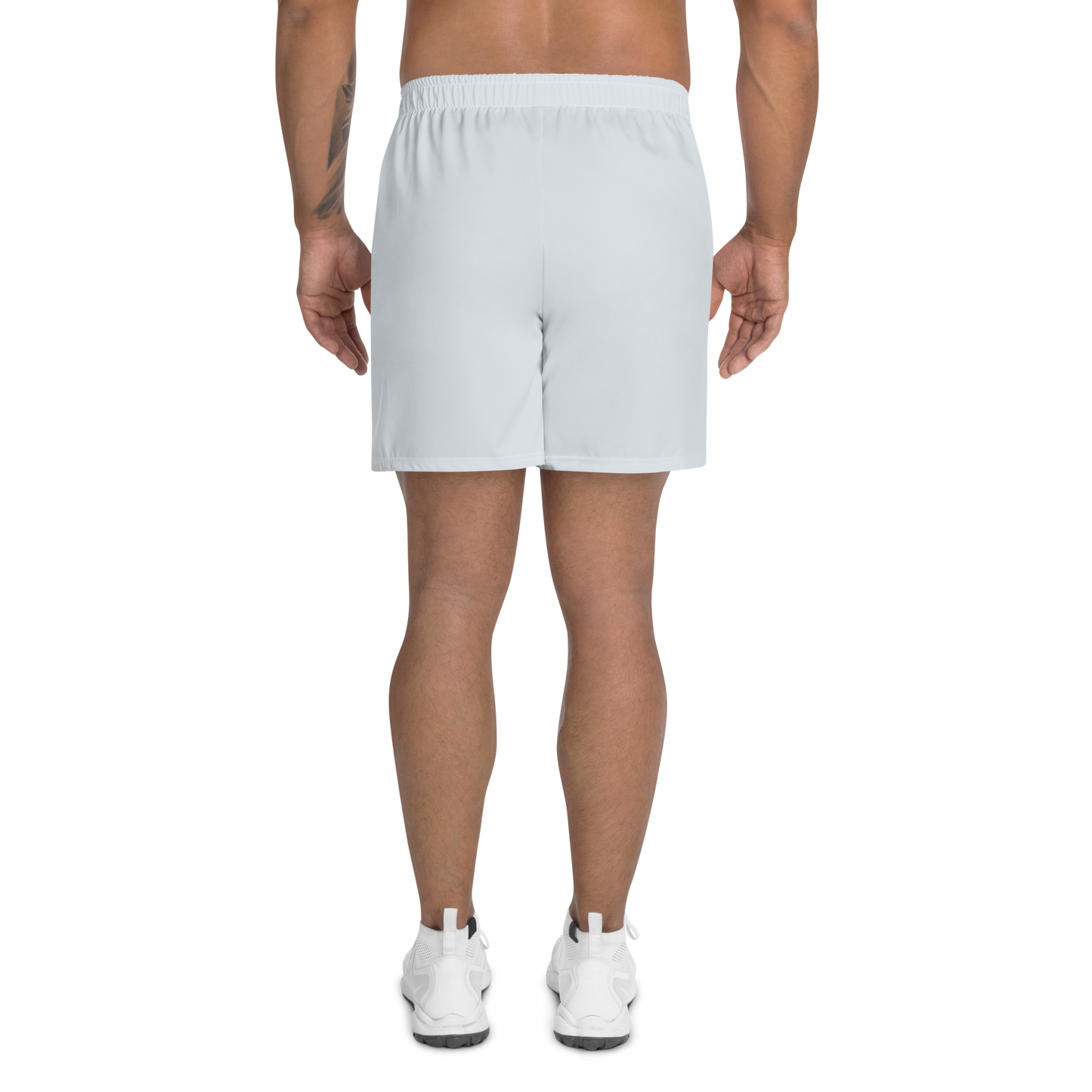 Michigan Upper Peninsula Athletic Shorts (w/ UP USA Outline) | Men's - Gossy White