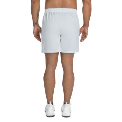 Michigan Upper Peninsula Athletic Shorts (w/ UP USA Outline) | Men's - Gossy White