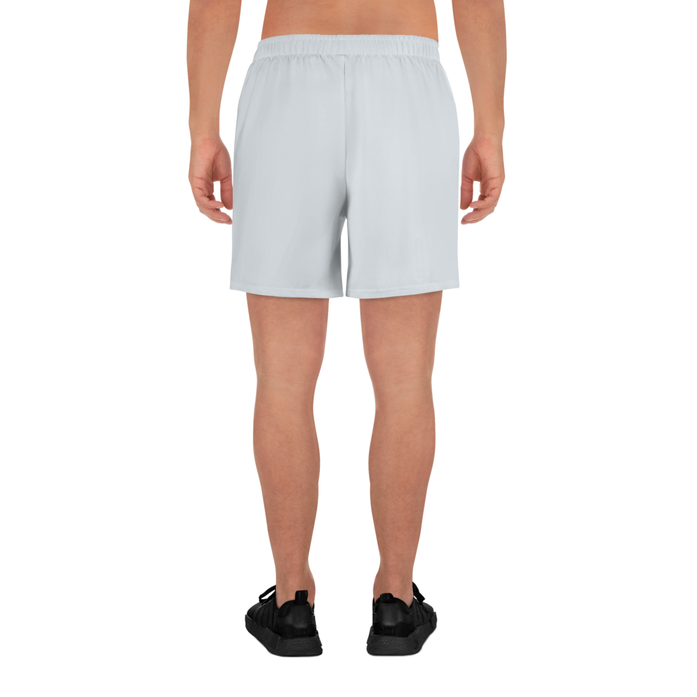 Michigan Upper Peninsula Athletic Shorts (w/ UP USA Outline) | Men's - Gossy White