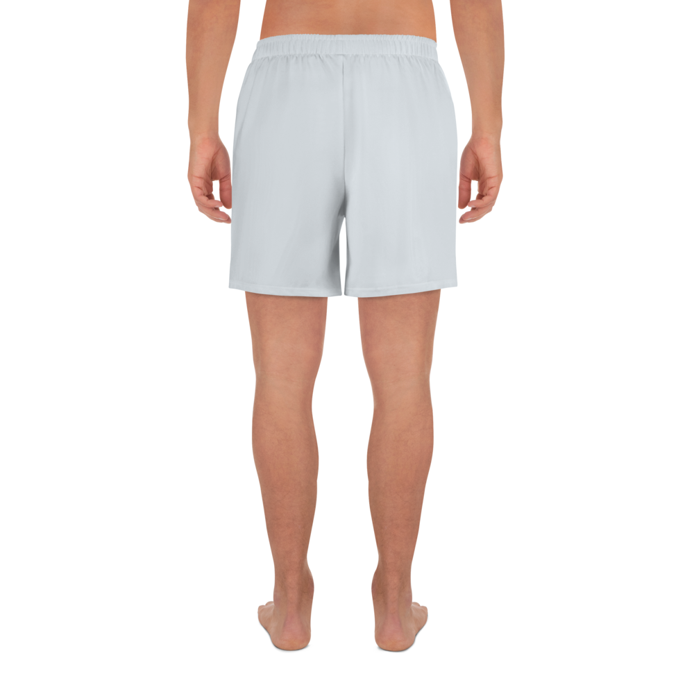 Michigan Upper Peninsula Athletic Shorts (w/ UP USA Outline) | Men's - Gossy White