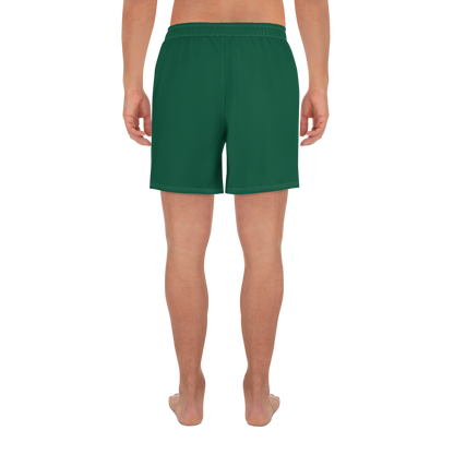 Michigan Upper Peninsula Athletic Shorts (w/ UP USA Flag) | Men's - Superior Green