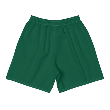 Michigan Upper Peninsula Athletic Shorts (w/ UP USA Flag) | Men's - Superior Green