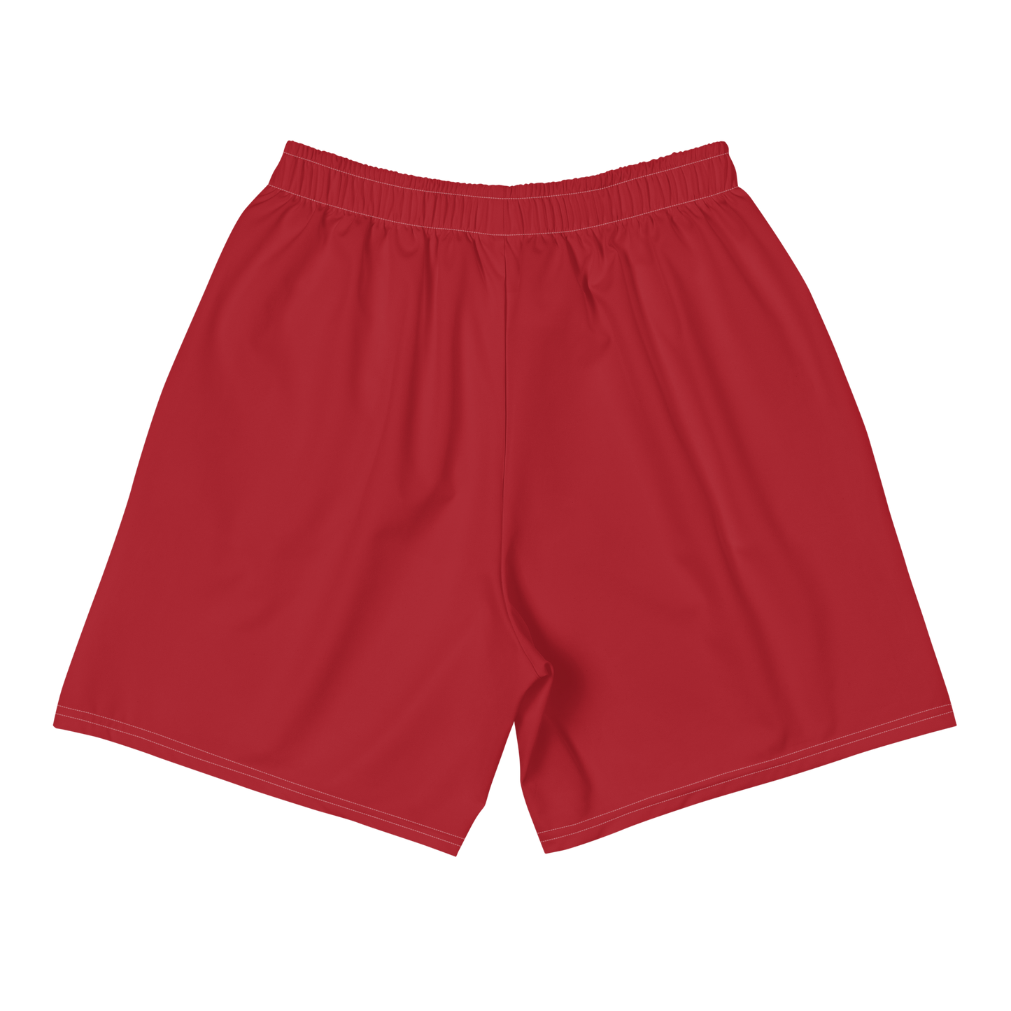 Michigan Upper Peninsula Athletic Shorts (w/ UP USA Flag) | Men's - Thimbleberry Red