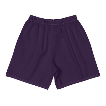 Michigan Upper Peninsula Athletic Shorts (w/ UP USA Flag) | Men's - Blackcurrant