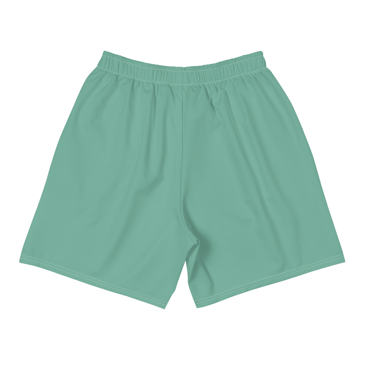 Michigan Upper Peninsula Athletic Shorts (w/ UP USA Flag) | Men's - Metallic Mint Green