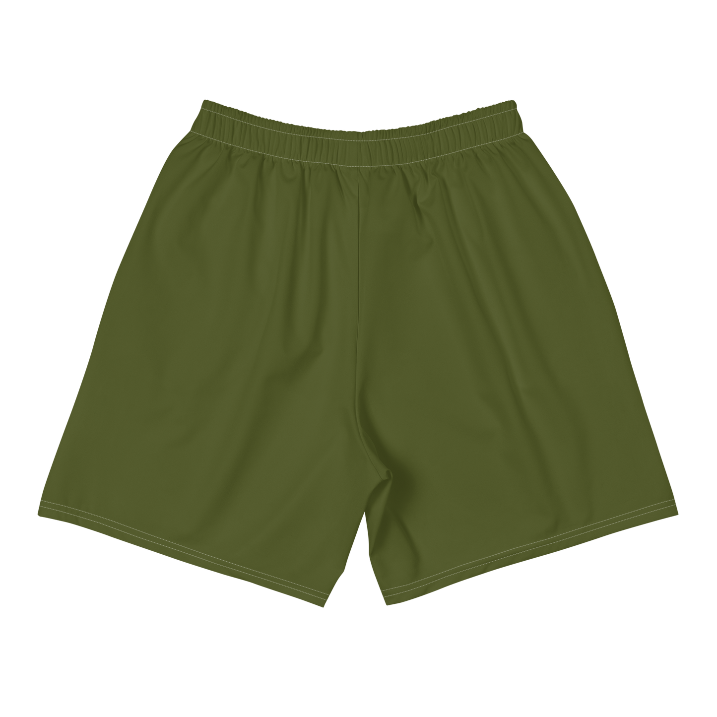 Michigan Upper Peninsula Athletic Shorts (w/ UP USA Flag) | Men's - Army Green