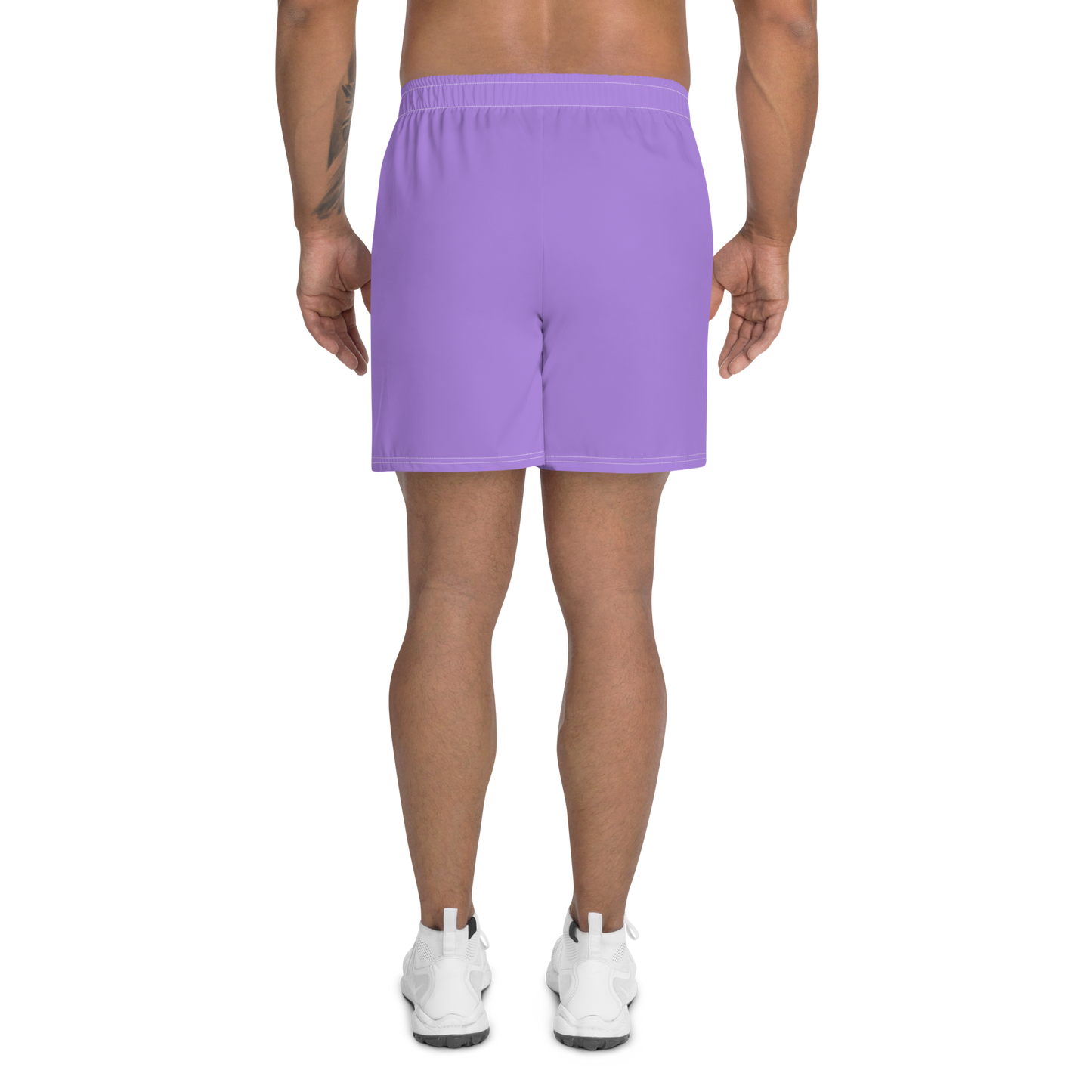 Michigan Upper Peninsula Athletic Shorts (w/ UP USA Flag) | Men's - Lavender