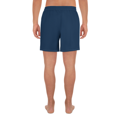 Michigan Upper Peninsula Athletic Shorts (w/ UP USA Flag) | Men's - Navy