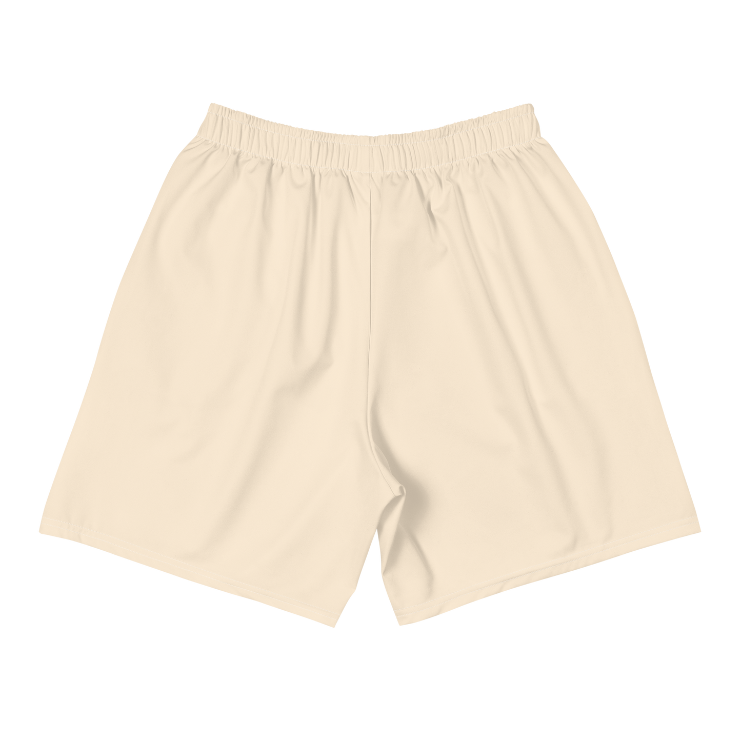 Michigan Upper Peninsula Athletic Shorts (w/ UP USA Flag) | Men's - Champagne White