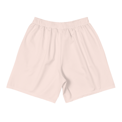 Michigan Upper Peninsula Athletic Shorts (w/ UP USA Flag) | Men's - Champagne Pink