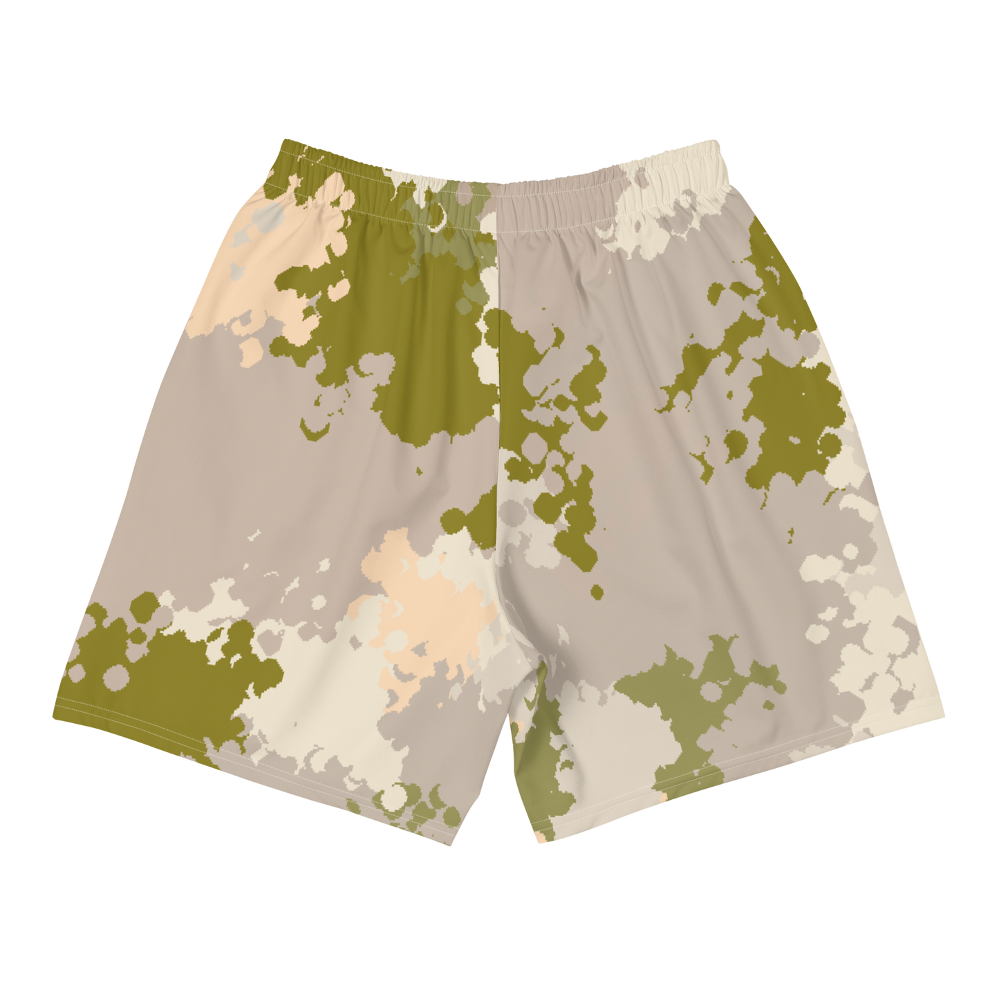 Michigan Upper Peninsula Athletic Shorts (w/ UP USA Flag) | Men's - Rosy Mound Camo