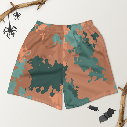 Michigan Upper Peninsula Athletic Shorts (w/ UP USA Flag) | Men's - Copper Country Camo