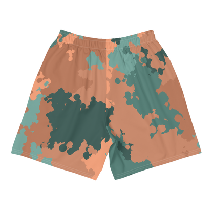 Michigan Upper Peninsula Athletic Shorts (w/ UP USA Flag) | Men's - Copper Country Camo