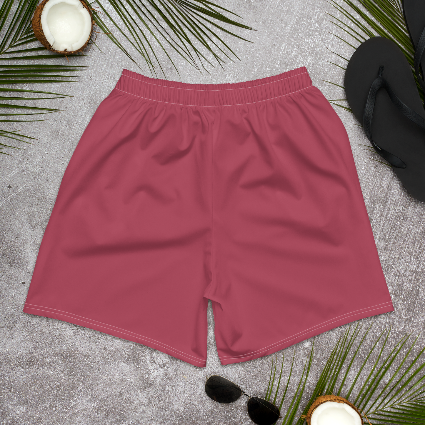 Michigan Upper Peninsula Athletic Shorts (w/ UP Outline) | Men's - Popstar Pink