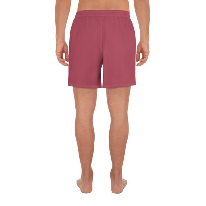 Michigan Upper Peninsula Athletic Shorts (w/ UP Outline) | Men's - Popstar Pink