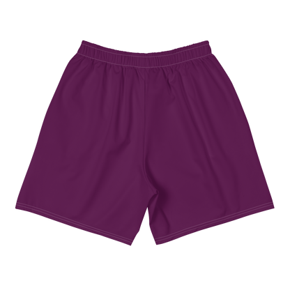 Michigan Upper Peninsula Athletic Shorts (w/ UP USA Flag) | Men's - Tyrian Purple