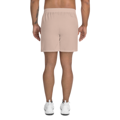 Michigan Upper Peninsula Athletic Shorts (w/ UP USA Flag) | Men's - Rose Gold