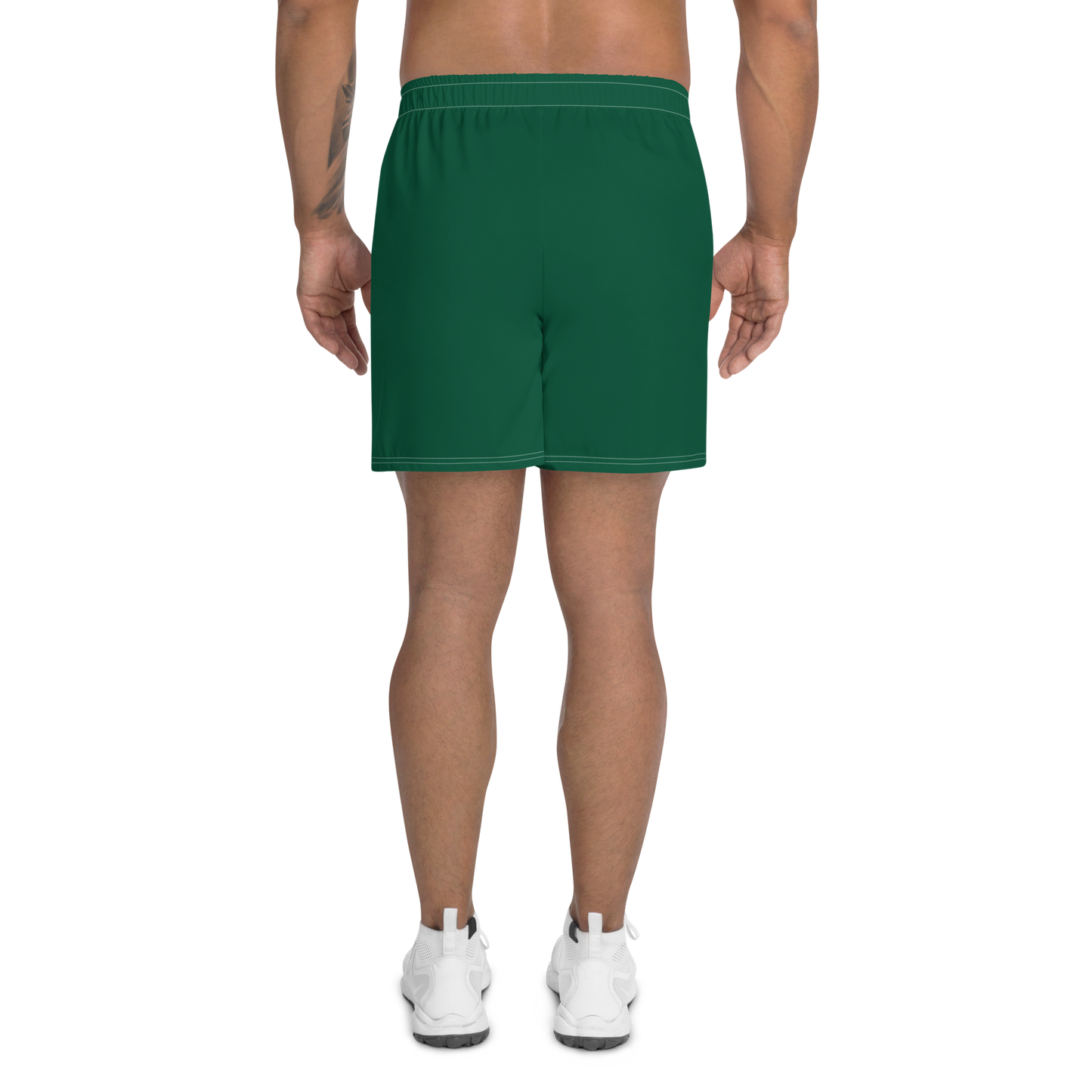 Michigan Upper Peninsula Athletic Shorts (w/ UP USA Flag) | Men's - Superior Green