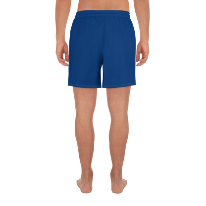 Michigan Upper Peninsula Athletic Shorts (w/ UP USA Flag) | Men's - Dearborn Blue