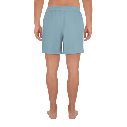 Michigan Upper Peninsula Athletic Shorts (w/ UP USA Flag) | Men's - Opal Blue