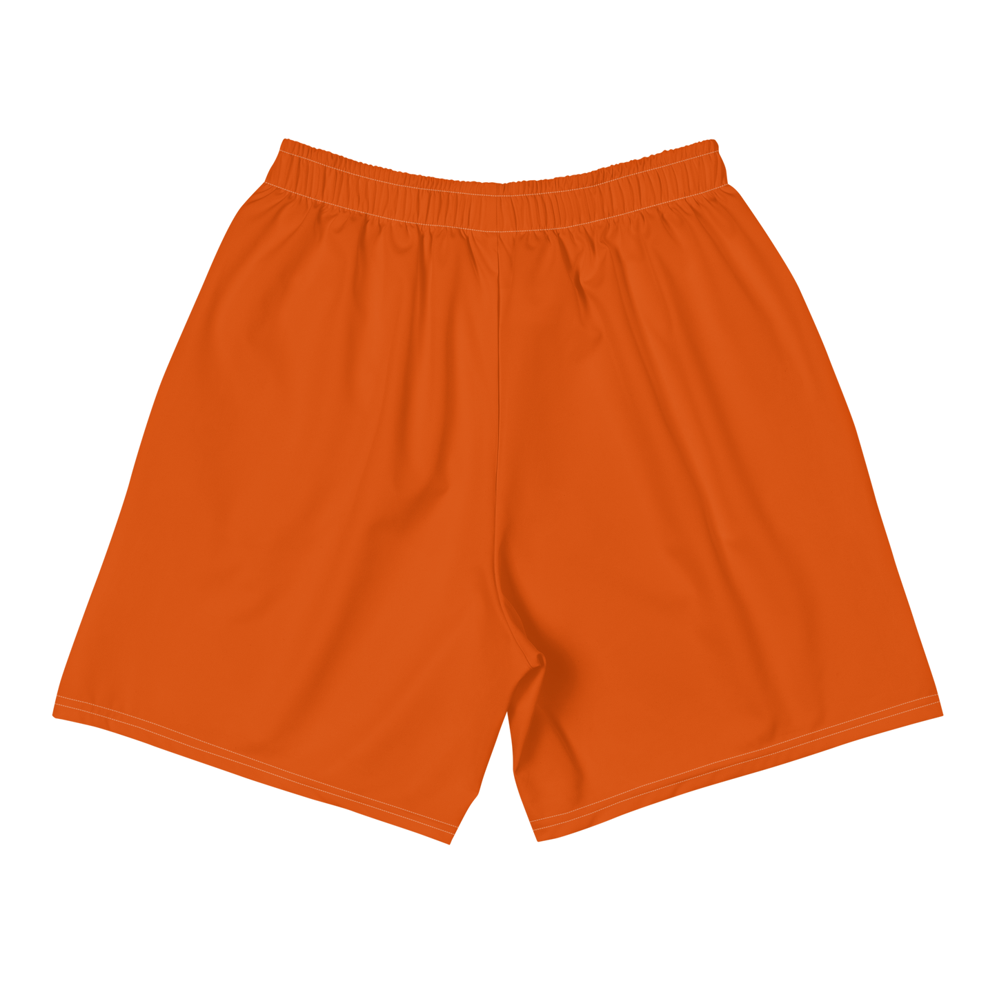 Michigan Upper Peninsula Athletic Shorts (w/ UP USA Flag) | Men's - Maple Leaf Orange