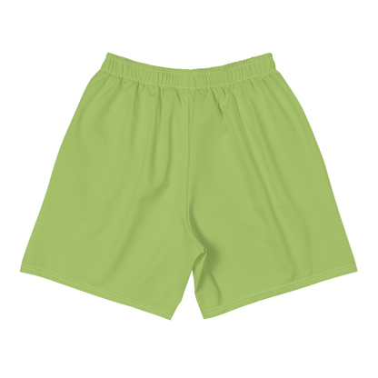 Michigan Upper Peninsula Athletic Shorts (w/ UP USA Flag) | Men's - Gooseberry Green