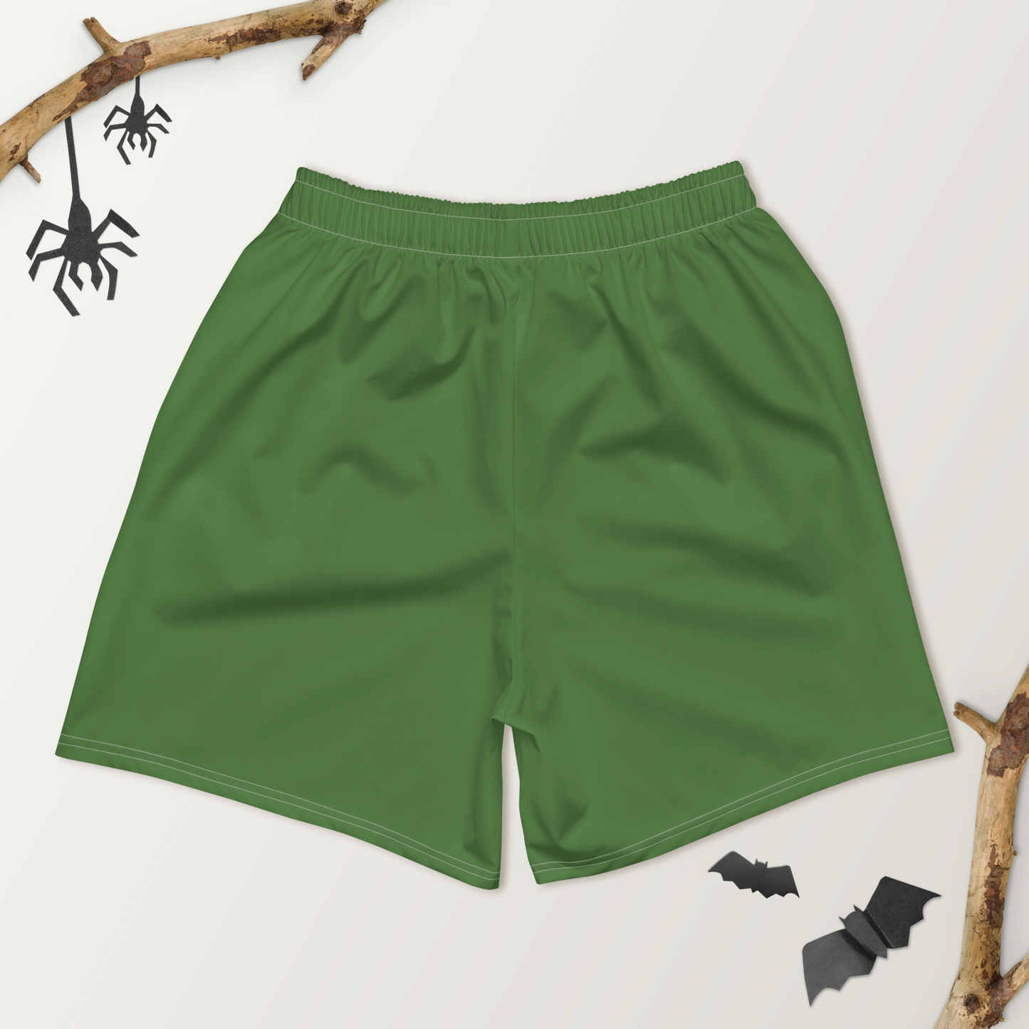 Michigan Upper Peninsula Athletic Shorts (w/ UP USA Flag) | Men's - Pine Green