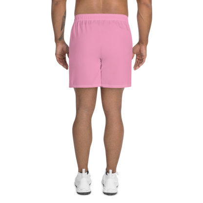 Michigan Upper Peninsula Athletic Shorts (w/ UP USA Flag) | Men's - '67 Caddie Pink