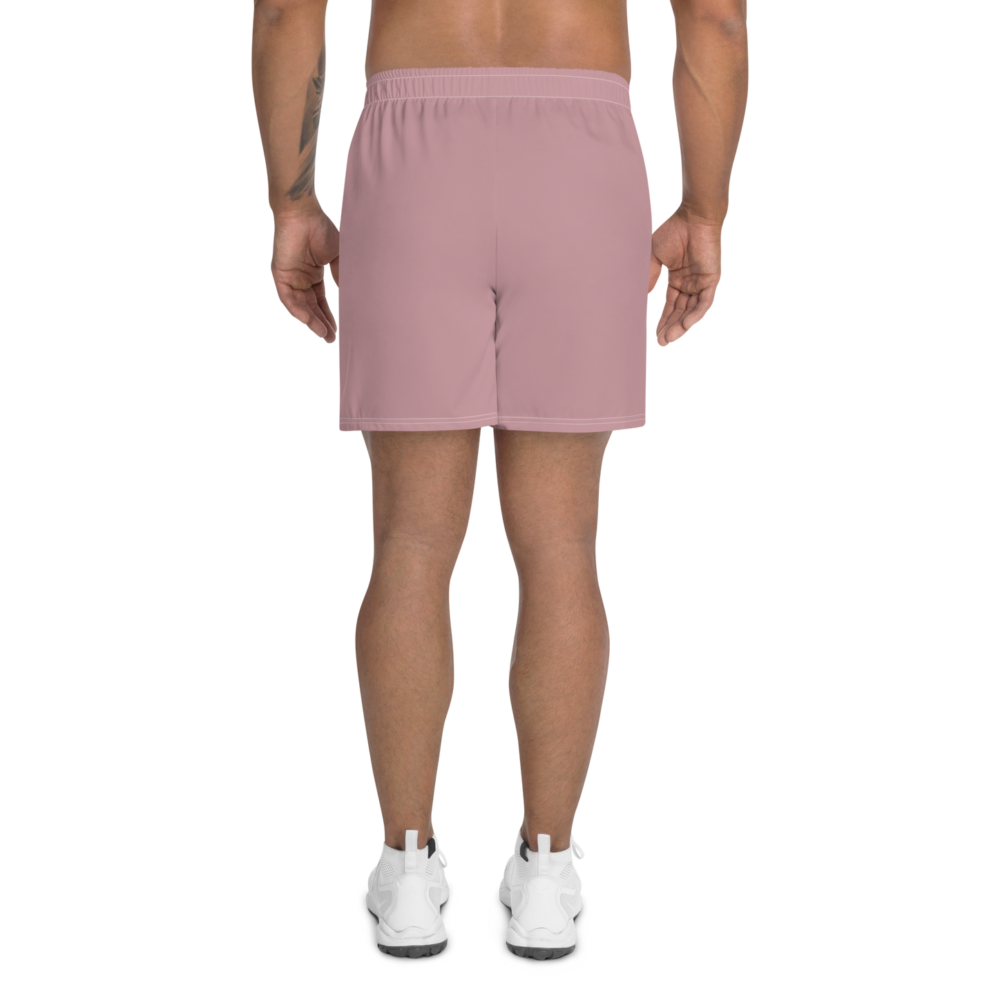 Michigan Upper Peninsula Athletic Shorts (w/ UP USA Flag) | Men's - Cherry Blossom Pink