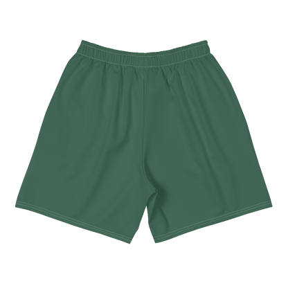 Michigan Upper Peninsula Athletic Shorts (w/ UP USA Flag) | Men's - Ginger Ale Green