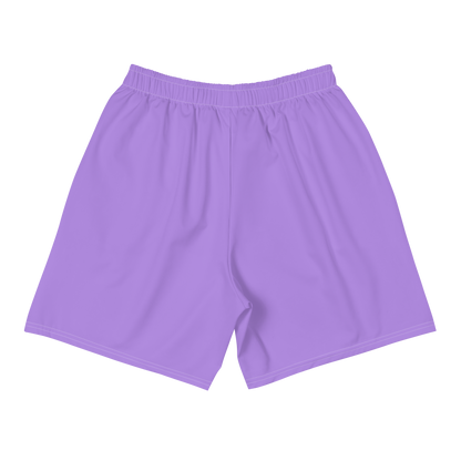 Michigan Upper Peninsula Athletic Shorts (w/ UP USA Flag) | Men's - Lavender