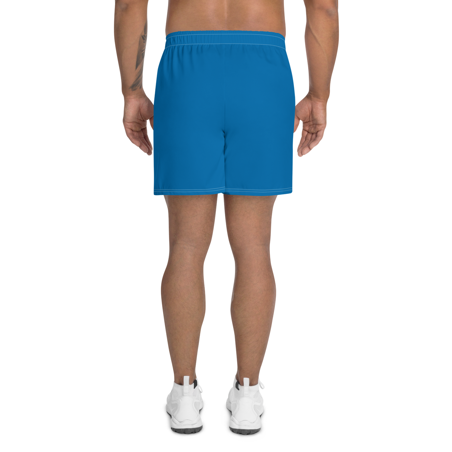 Michigan Upper Peninsula Athletic Shorts (w/ UP USA Flag) | Men's - Azure