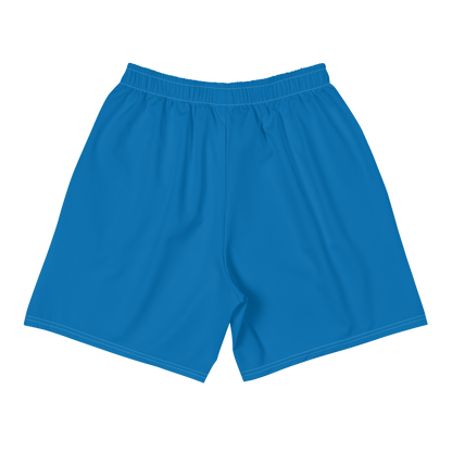 Michigan Upper Peninsula Athletic Shorts (w/ UP USA Flag) | Men's - Azure