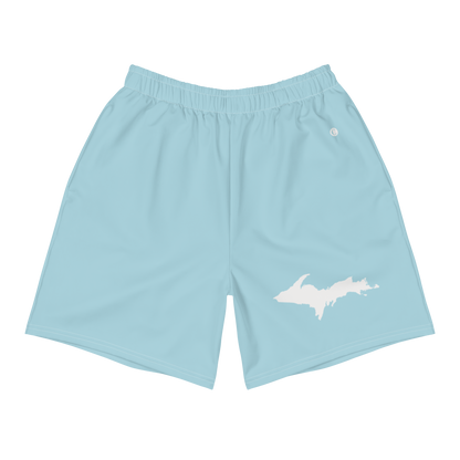 Michigan Upper Peninsula Athletic Shorts (w/ UP USA Flag) | Men's - '58 Caddie Blue