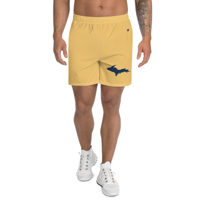 Michigan Upper Peninsula Athletic Shorts (w/ UP USA Flag) | Men's - Citrine