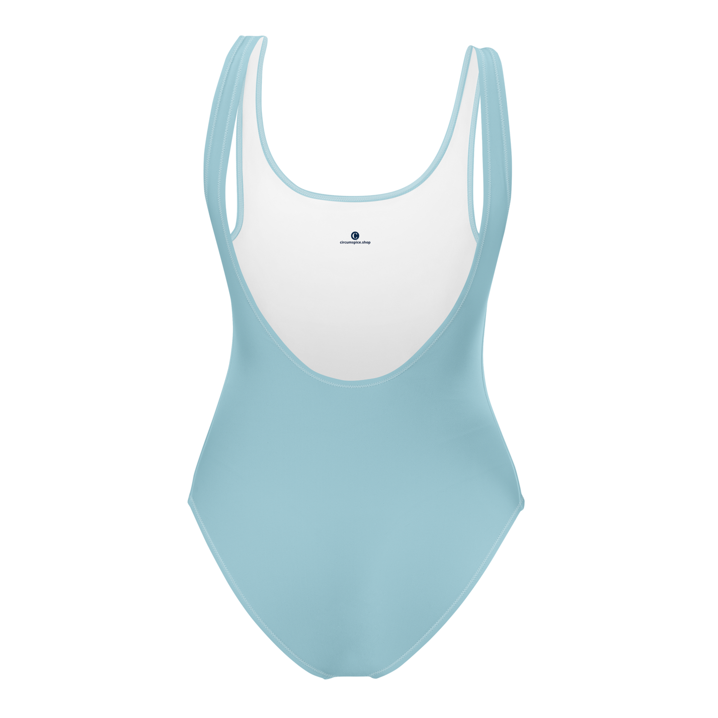 Michigan Upper Peninsula One-Piece Swimsuit (w/ Copper Outline) | '58 Caddie Blue