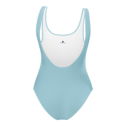 Michigan Upper Peninsula One-Piece Swimsuit (w/ Copper Outline) | '58 Caddie Blue