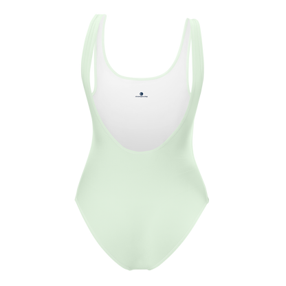 Michigan Upper Peninsula One-Piece Swimsuit (w/ Copper Outline) | Dew Green