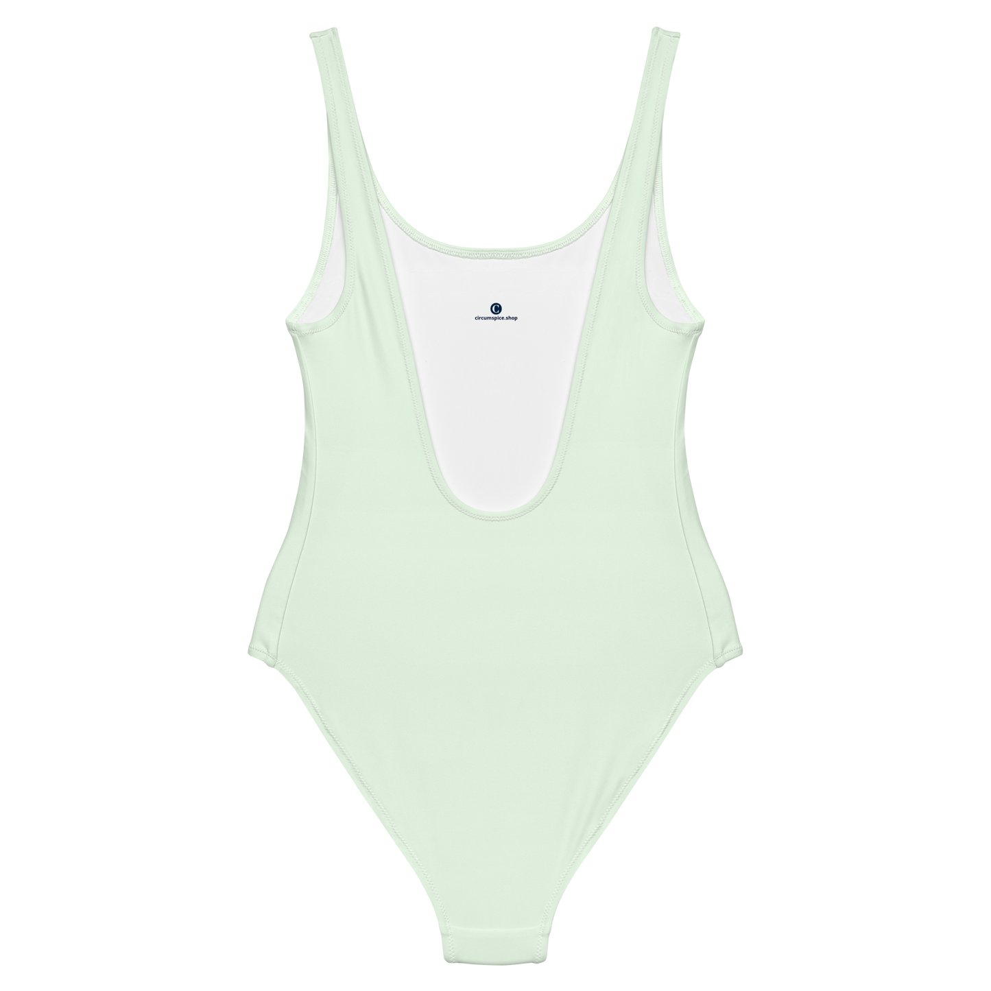 Michigan Upper Peninsula One-Piece Swimsuit (w/ Copper Outline) | Dew Green